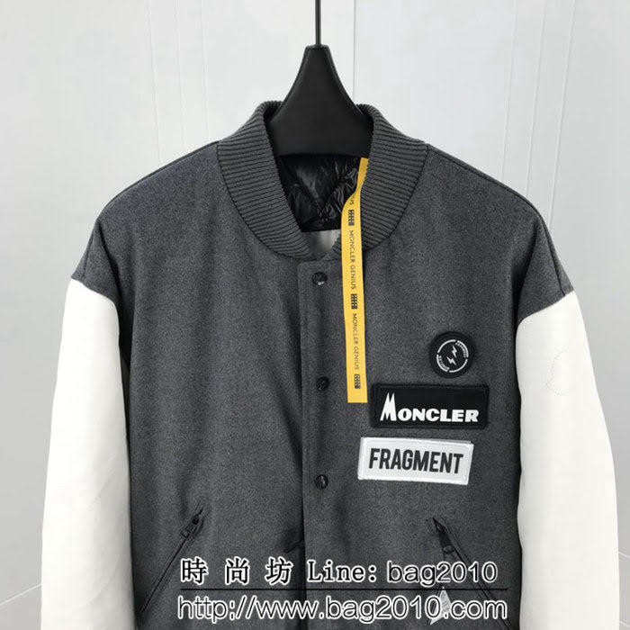 MONCLER蒙口 X Fragment聯名 同步專櫃 爆款羽絨夾克 男女同款 ydi1248